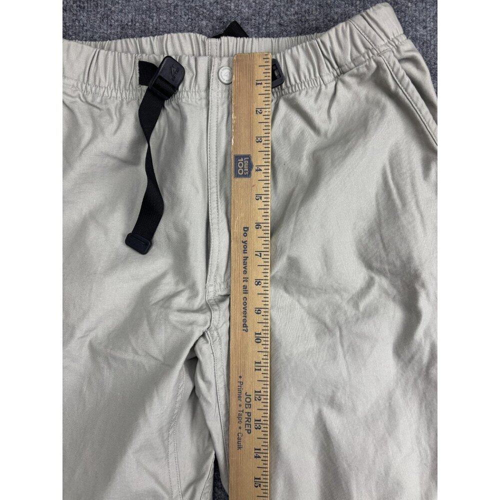 Eastern Mountain Sports‎ Pants Womens L Beige Adjustable Waist Hiking Khakis - Picture 4 of 7